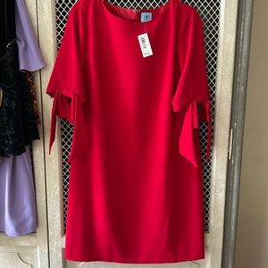 Red CeCe Dress, short or knee length